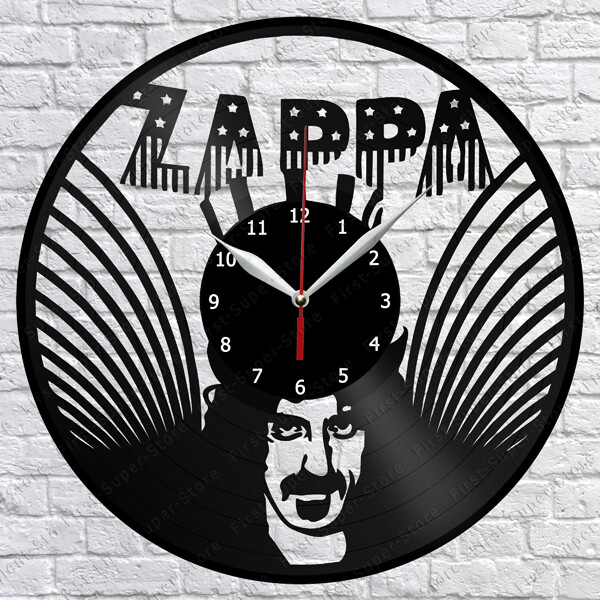 Zappa Vinyl Record Wall Clock Art Decor Original Gift 12'' 30cm 2112