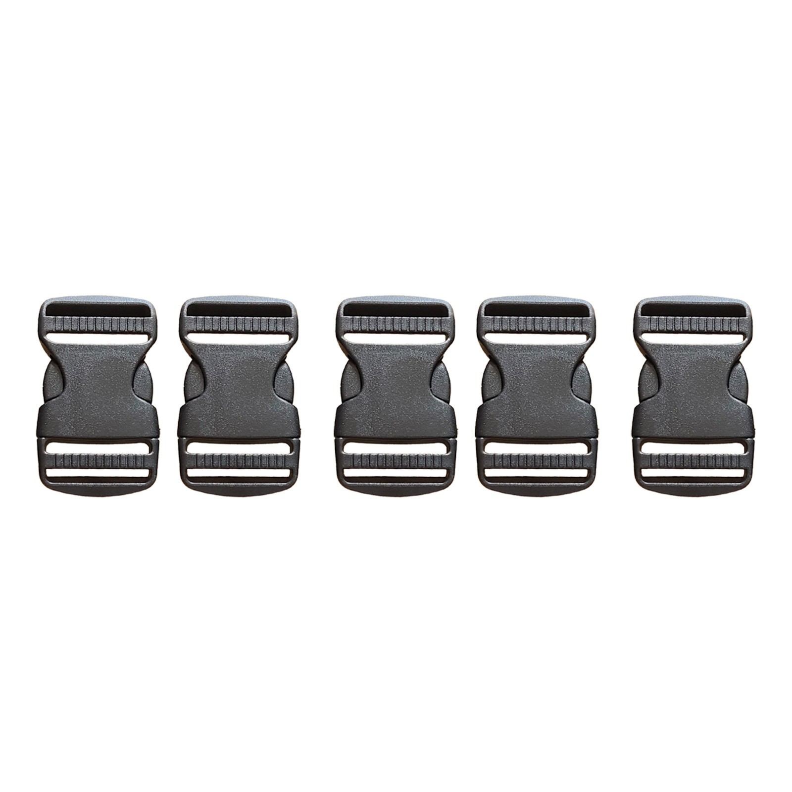 6 Set for Nylon Webbing Strap 1" Quick Side Release Plastic Buckles Clip Buckles