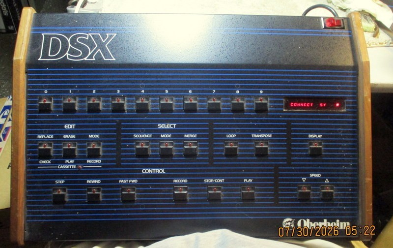 Oberheim DSX Digital Polyphonic Sequencer Vintage Rare