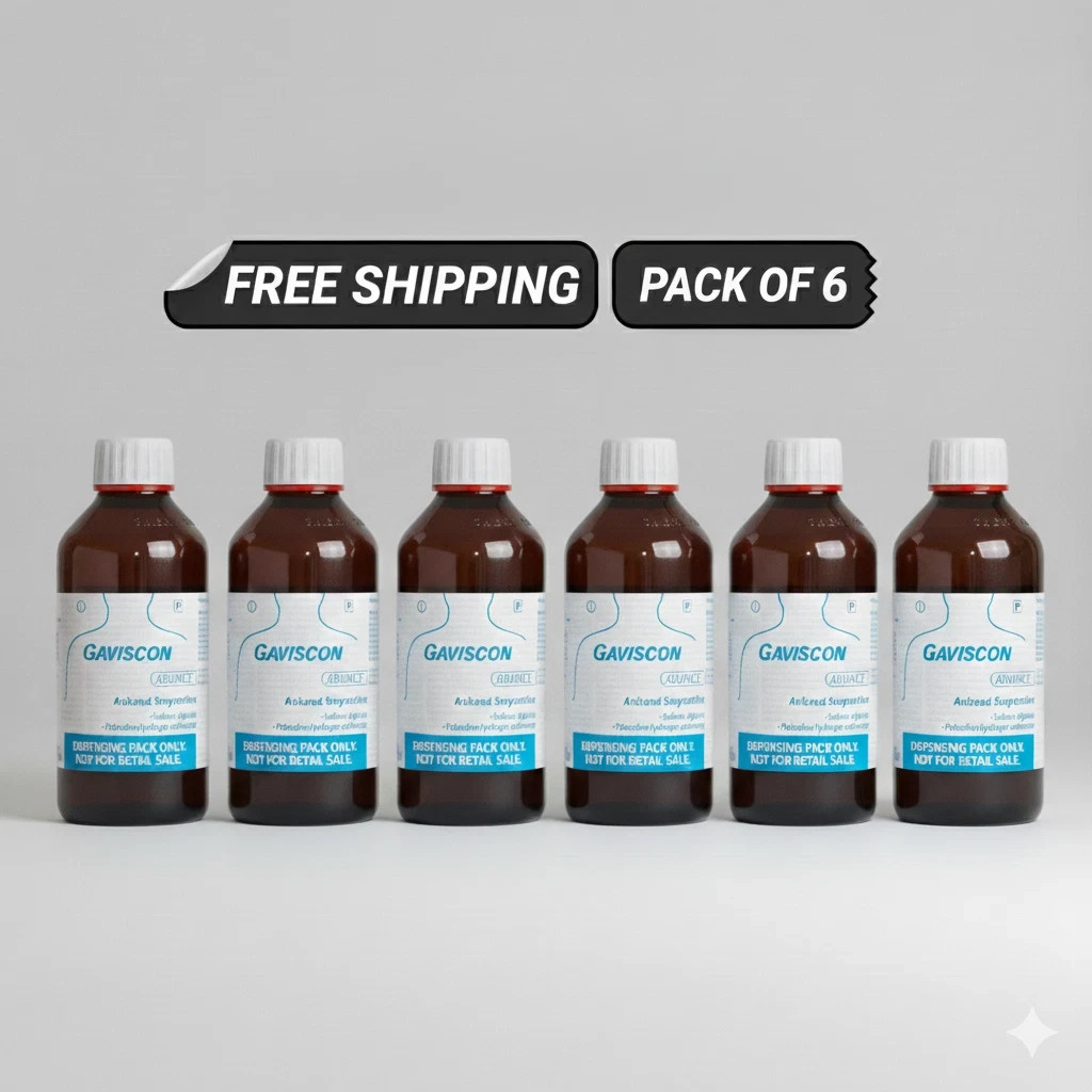 GavI$con Advance Aniseed - (500ML)- PACK OF 6 - FREE DELIVERY