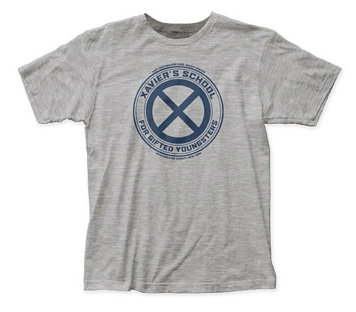 Xavier's School For Gifted Youngsters T-Shirt Marvel Comics X-Men NEW UNWORN