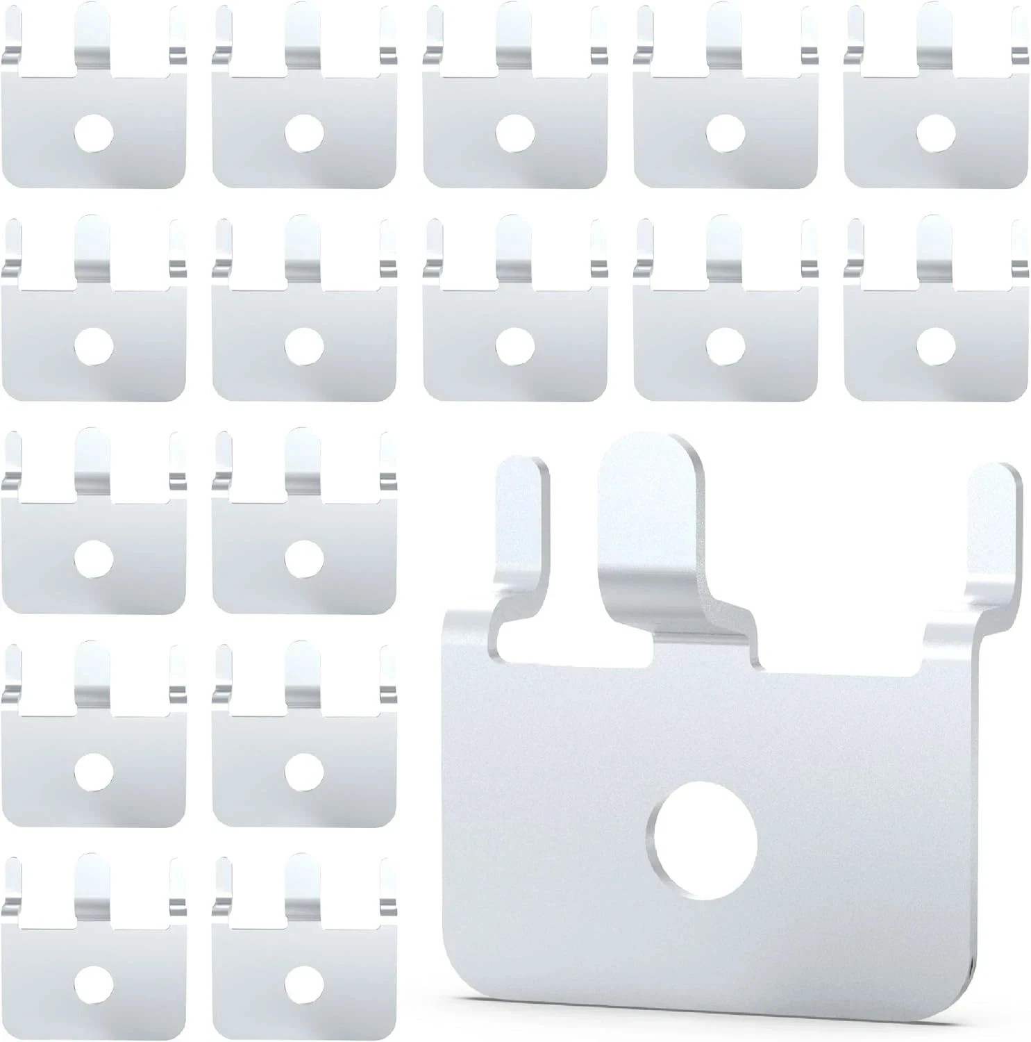 Metal Pegboard Hooks 50 PC - Prong Peg Board Hooks for Hanging Jewelry, Pictures
