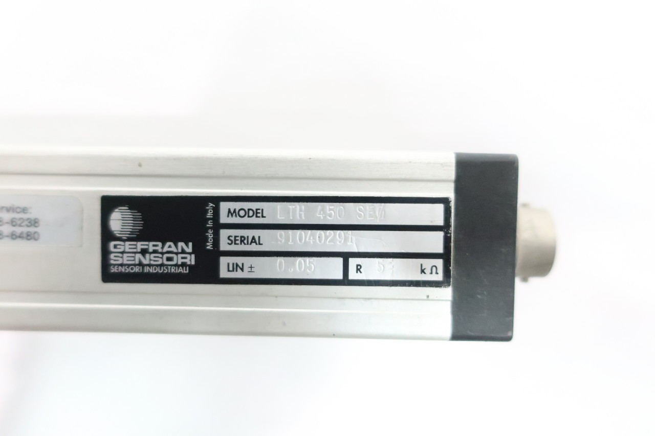 Gefran LTH450SE0 Linear Position Transducer Sensor