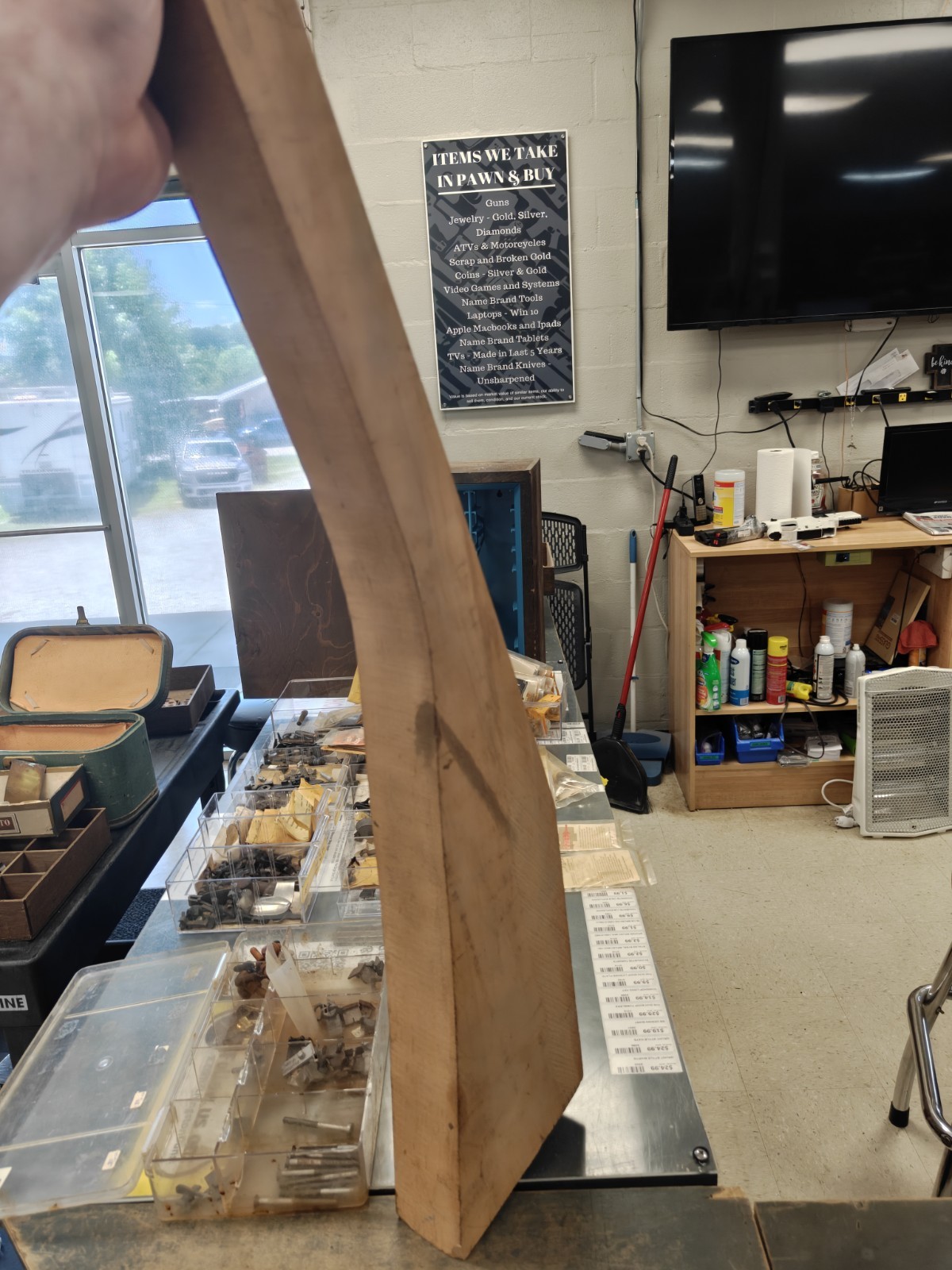 60" Stock Blank Wood Cherry for Kentucky Muzzleloader Long Rifle