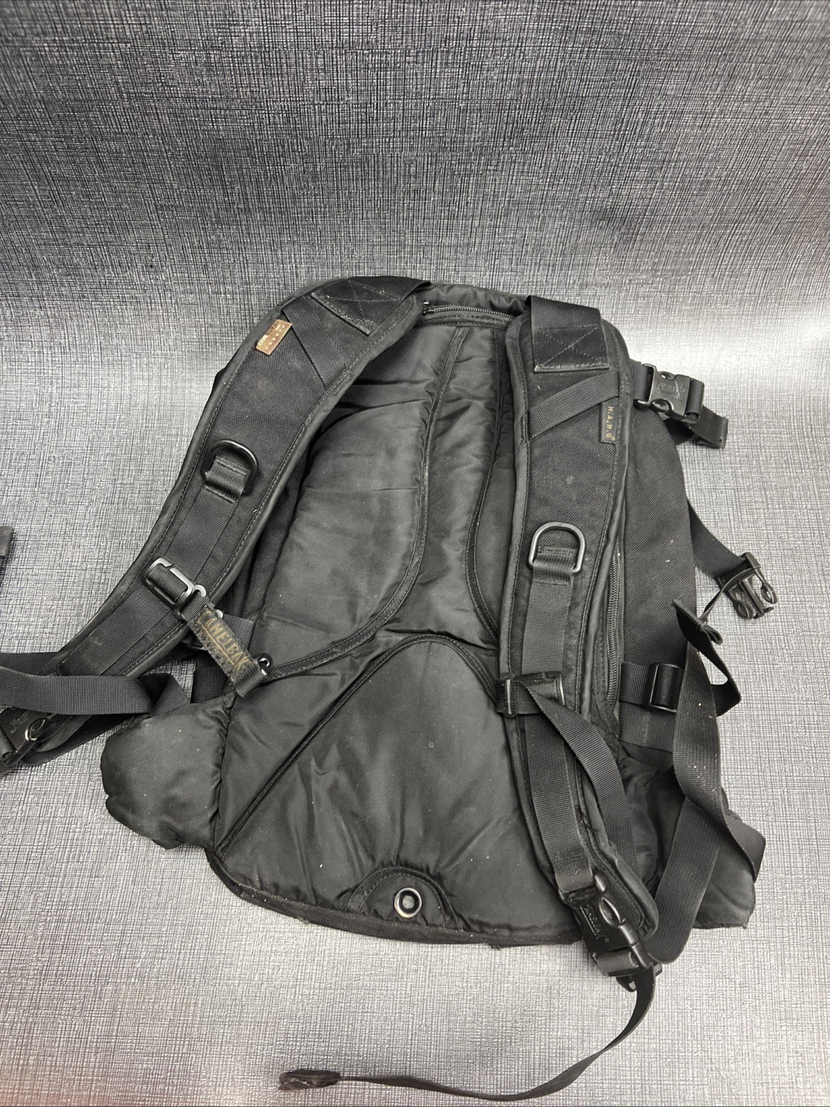CamelBak Maximum Gear HAWG Cordura Hydration Pack Backpack Black NO BLADDER