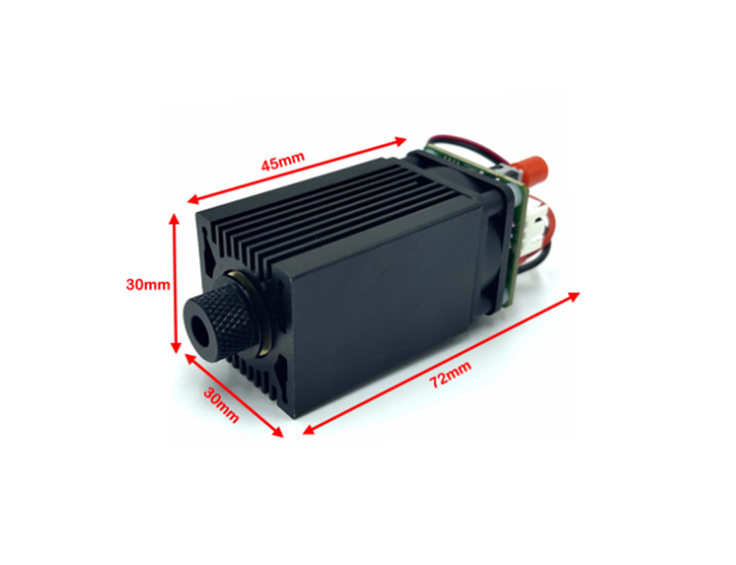 Adjustable Green Light 520nm 1W Laser Module Warning Light