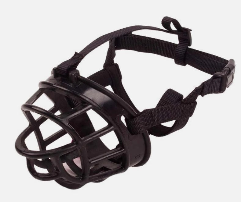 Adjustable Dog Muzzle Lightweight & Durable Strong Basket Silicone Breathable