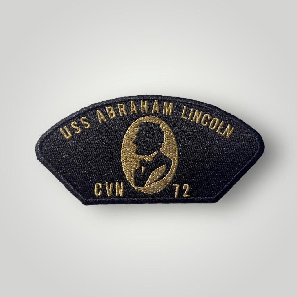 USN CVN 72 Abraham Lincoln Aircraft Carrier Big Abe Patch