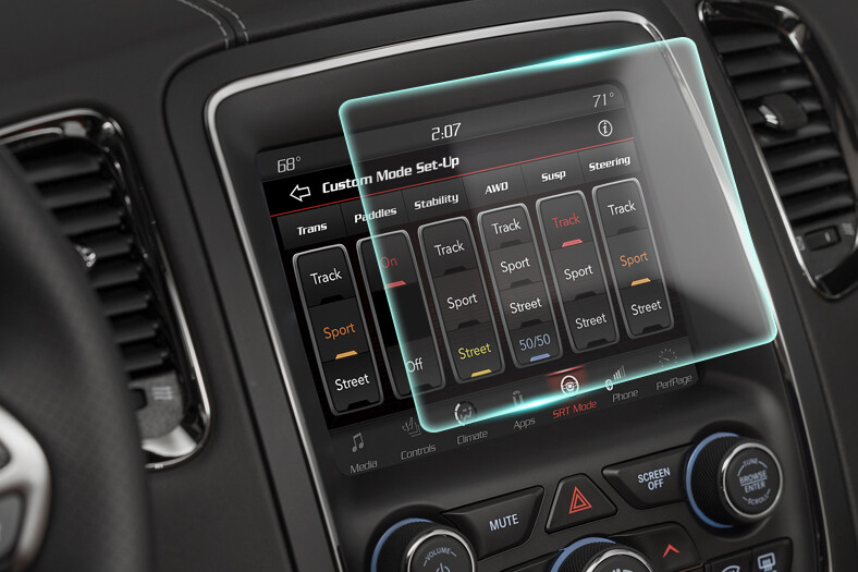 Crystal Clear Screen Protector for 2018 Dodge Durango 8.4in Vehicle Navigation