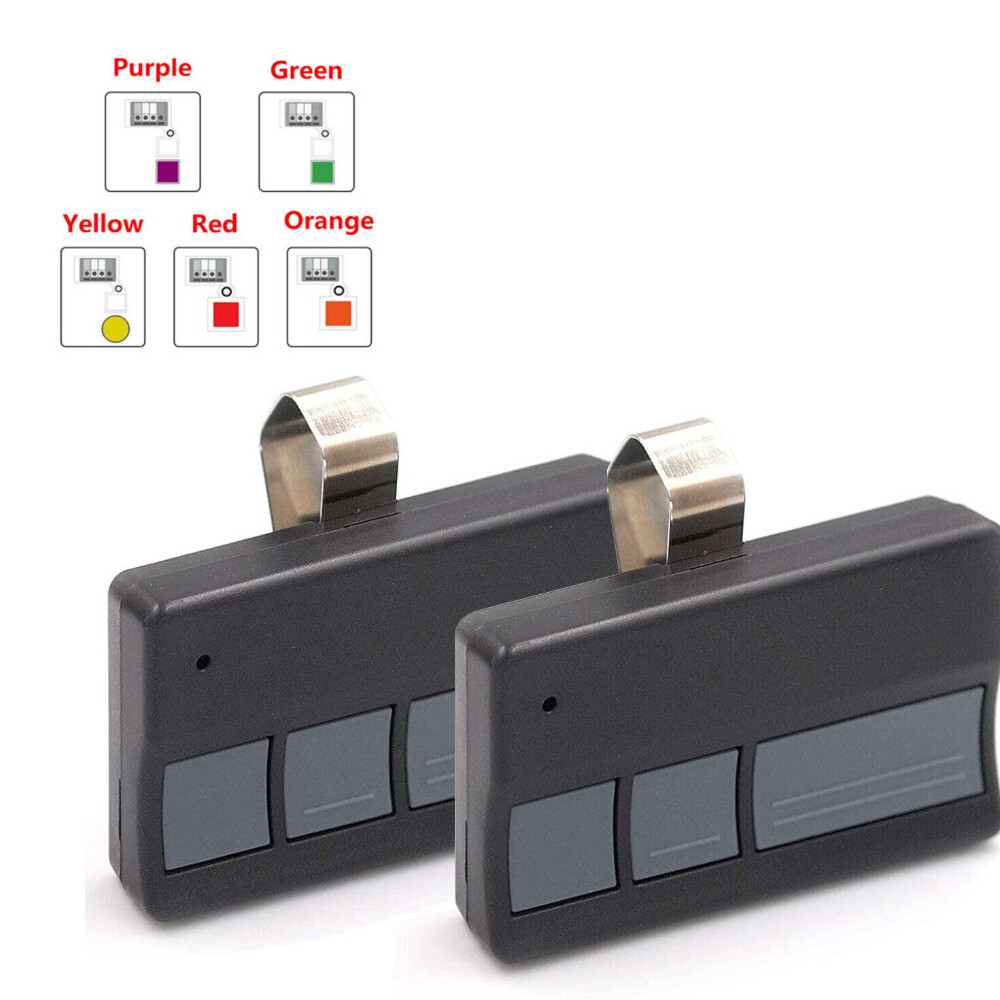 2x For Chamberlain LiftMaster Remote 373LM 371LM 971LM 973LM Garage Door Opener