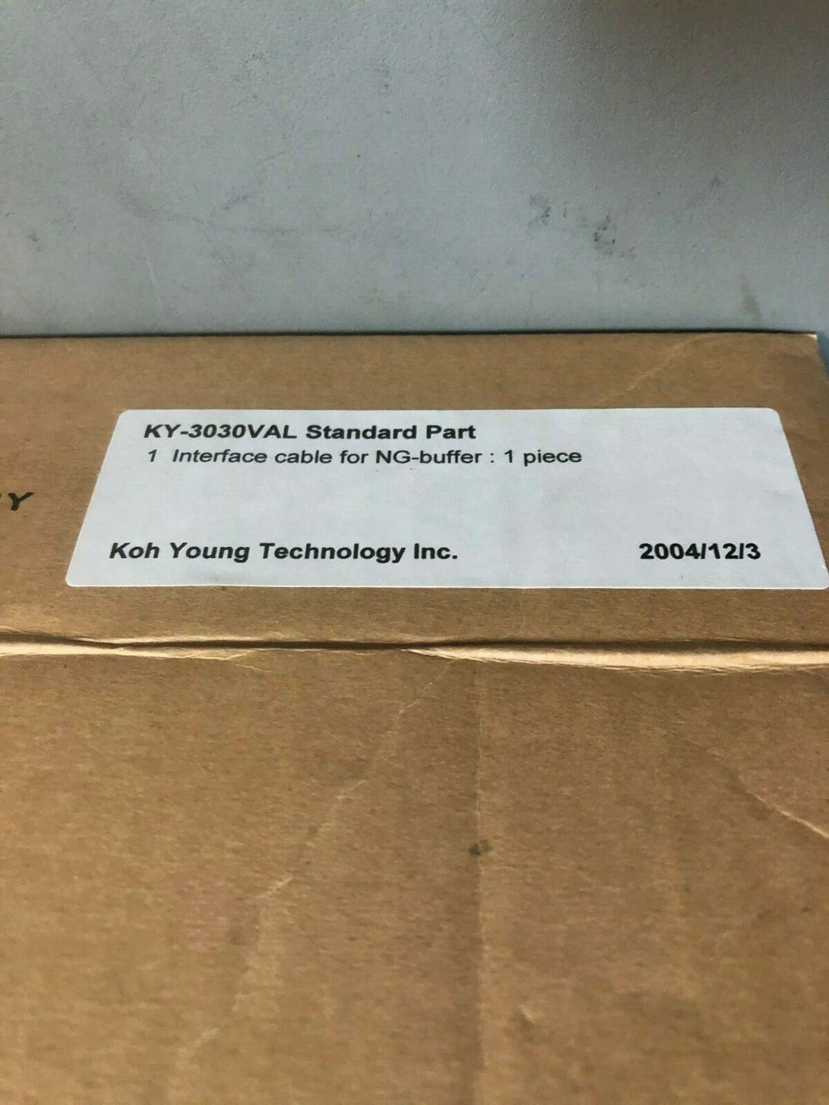 KOH YOUNG KY-3030 VAL interface cable for NG buffer