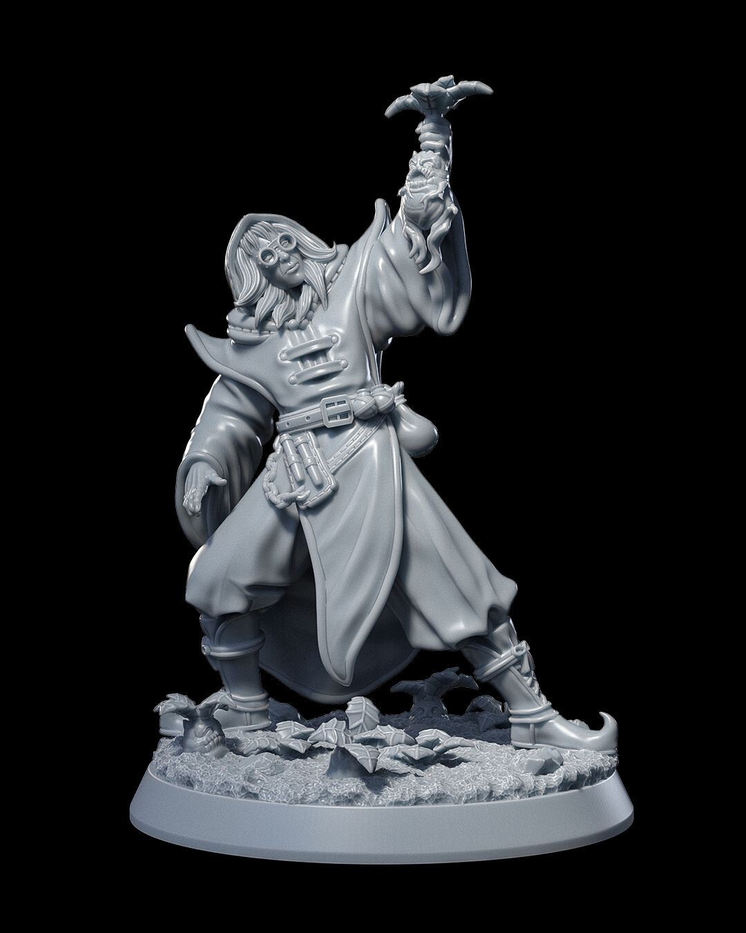 DnD Isis Alchemist Apothecary Artificer Mini 32mm Scale (unpainted) TTRPG