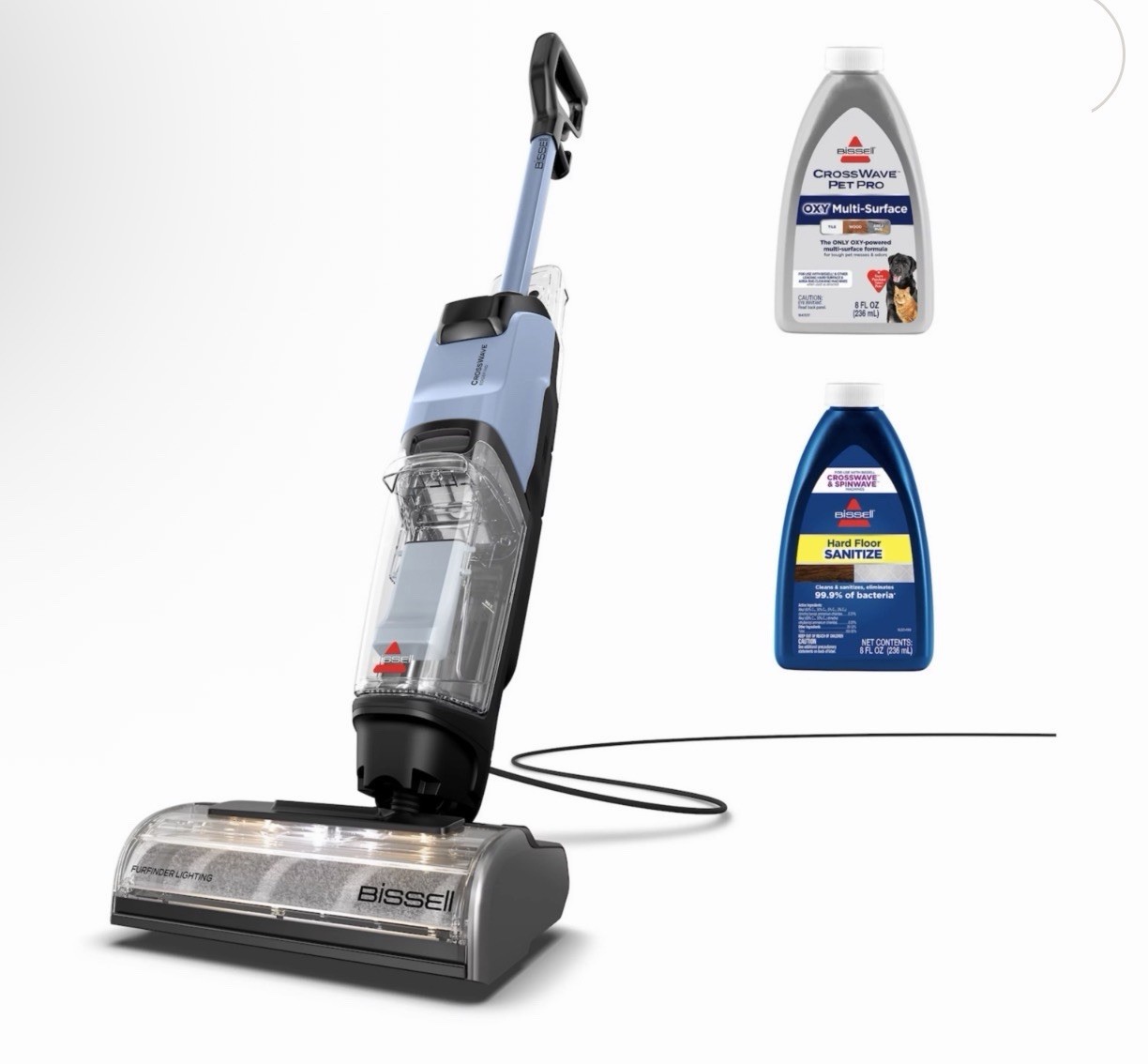 BISSELL CrossWave EdgeFind Pet Hair Pick-Up Floor Cleaner 4223 25'