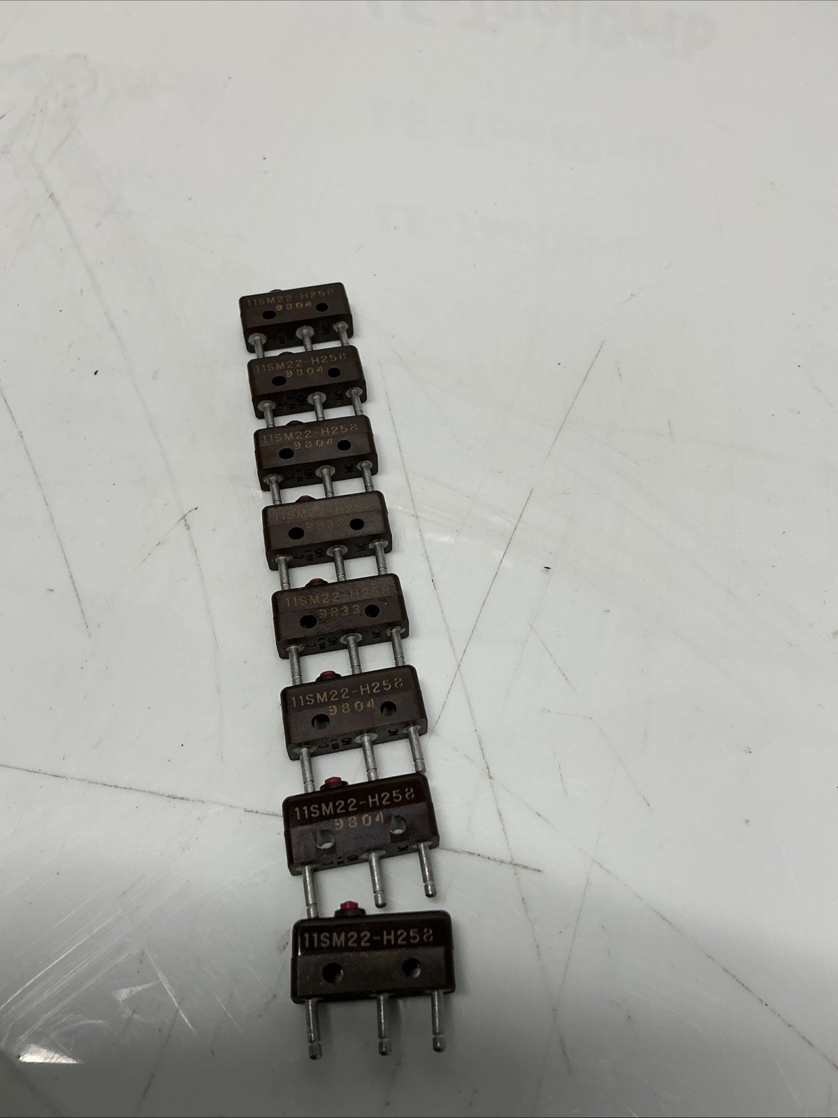 Lot Of 8 Micro 11MS22-H258 Basic Switch. Y-059