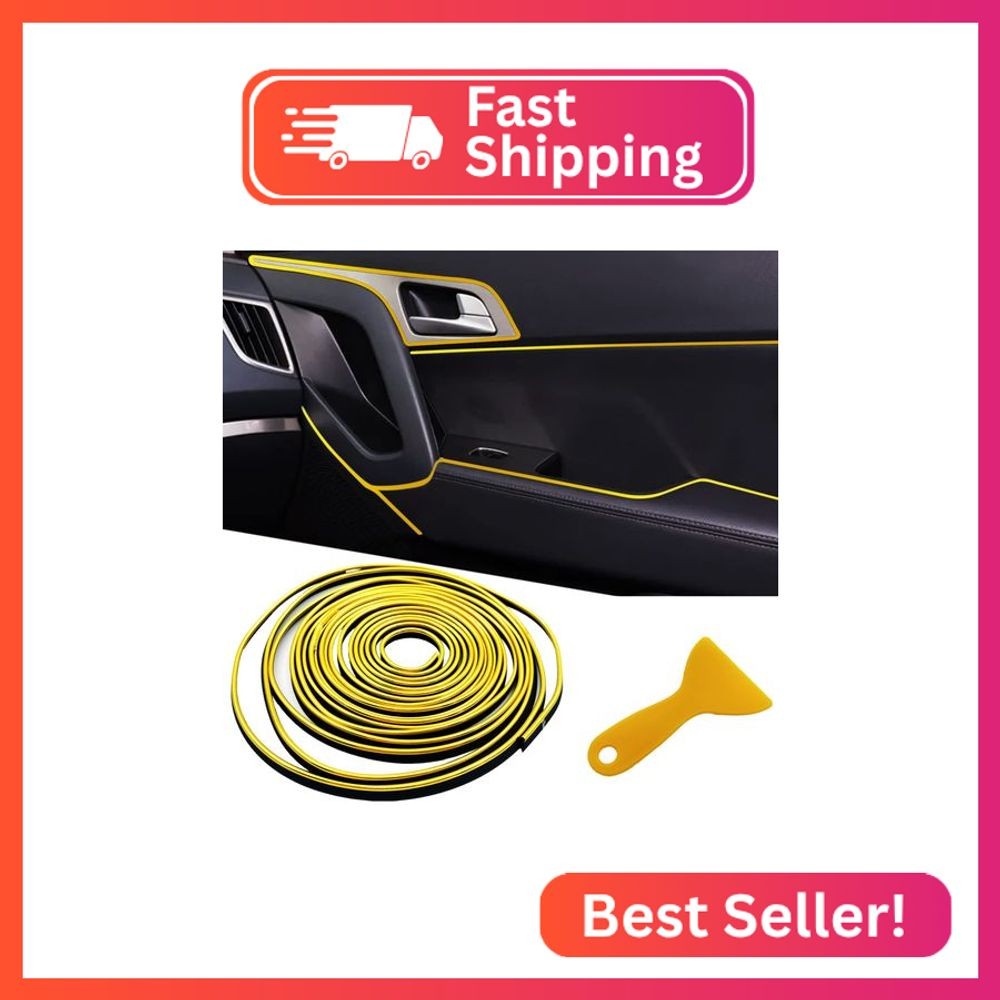 Car Interior Trim Strips,Universal 33ft Car Electroplating Decoration Styling Do