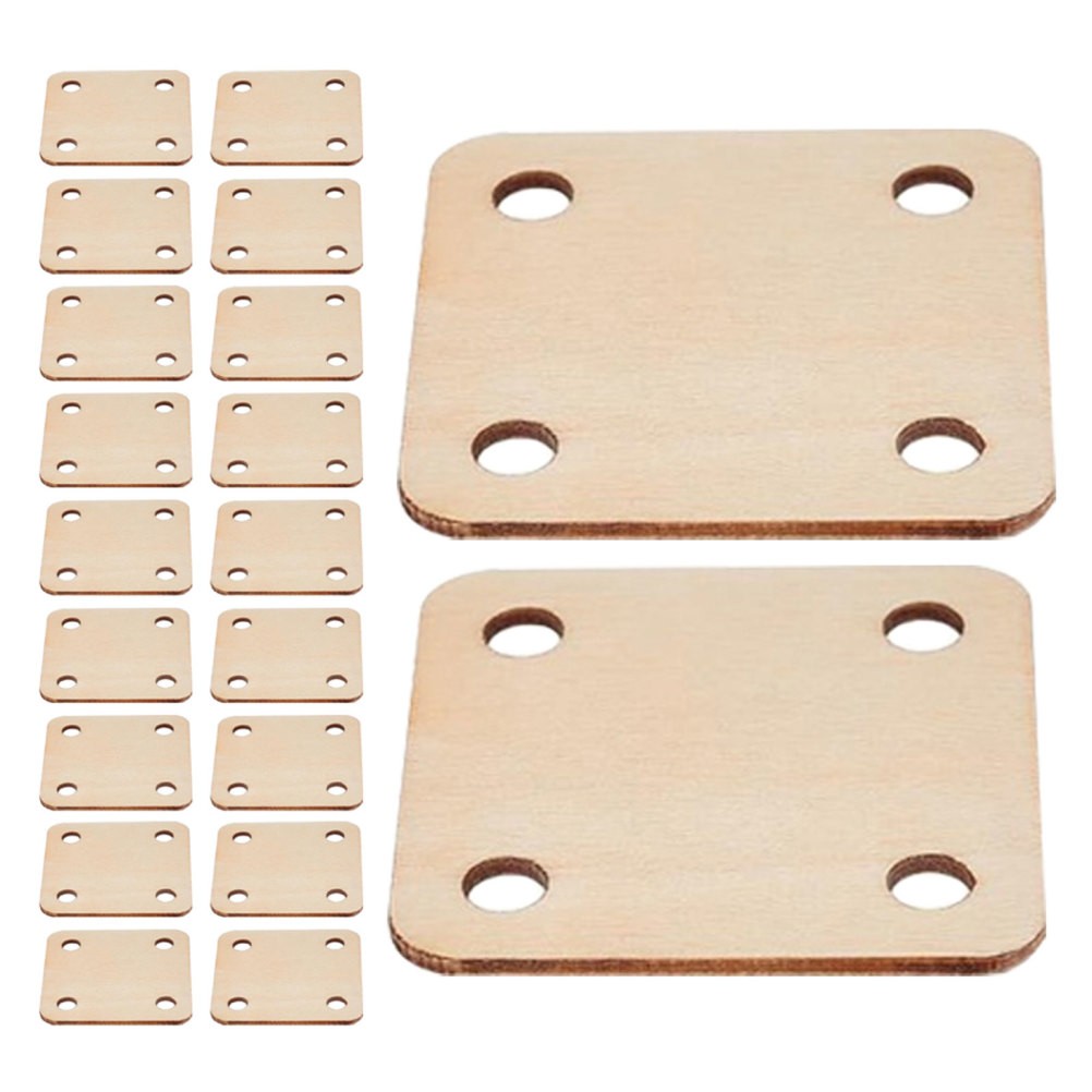 36 Pcs Woven Wood Chips Replaceable Weaving Cards Needlework Project