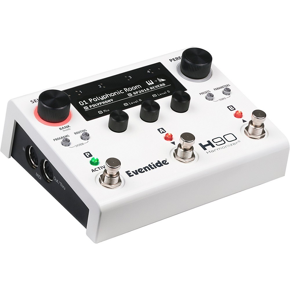 Eventide H90 Harmonizer Guitar MultiEffects Pedal White