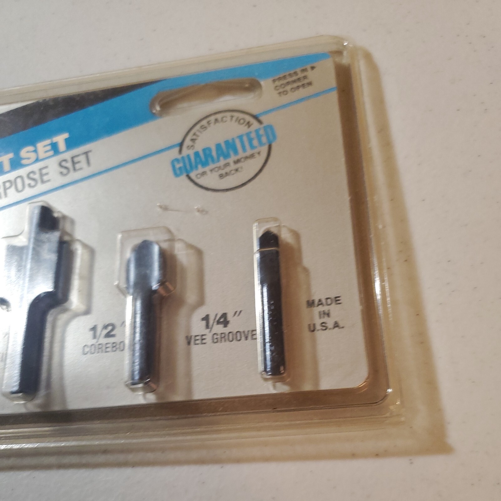 CREDO 14751 Dura-Sharp 5 Pc Router Bit Set General Purpose Assortment