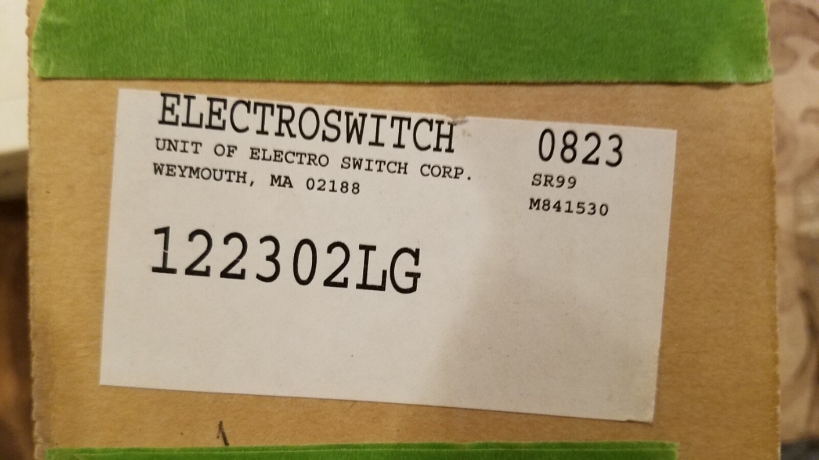 Electroswitch, 1SRN, 122302LG, Rotary Snap Action Switch, NSN 5930-00-281-4670