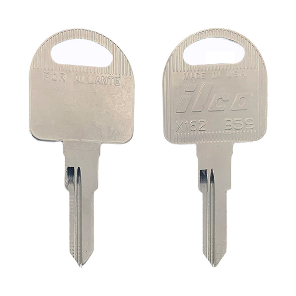 B59, X162 Key Blank Nickel