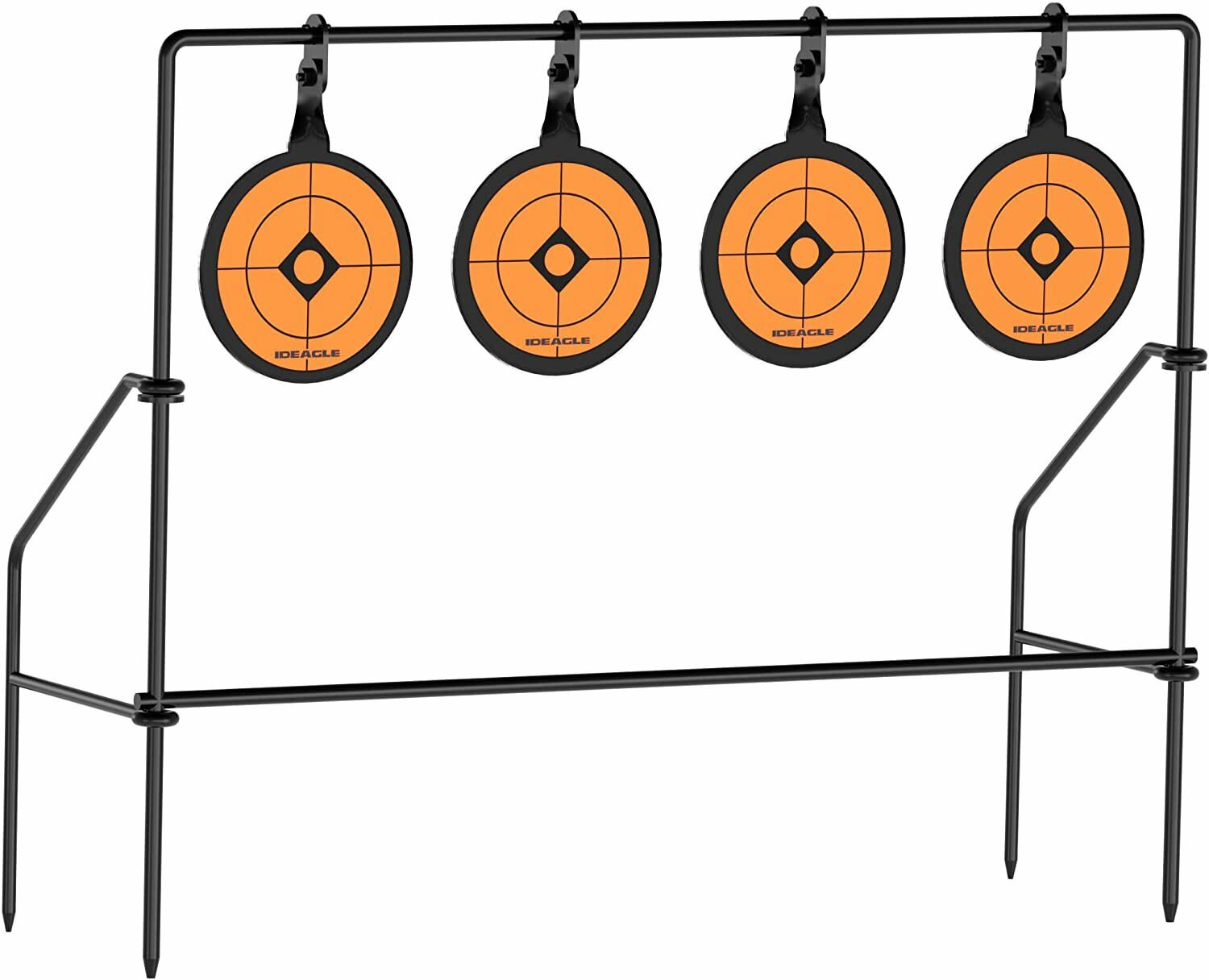 Air Gun Pellet BB Gun Targets, Metal Spinning Target Rated for .177 to .20 Cal