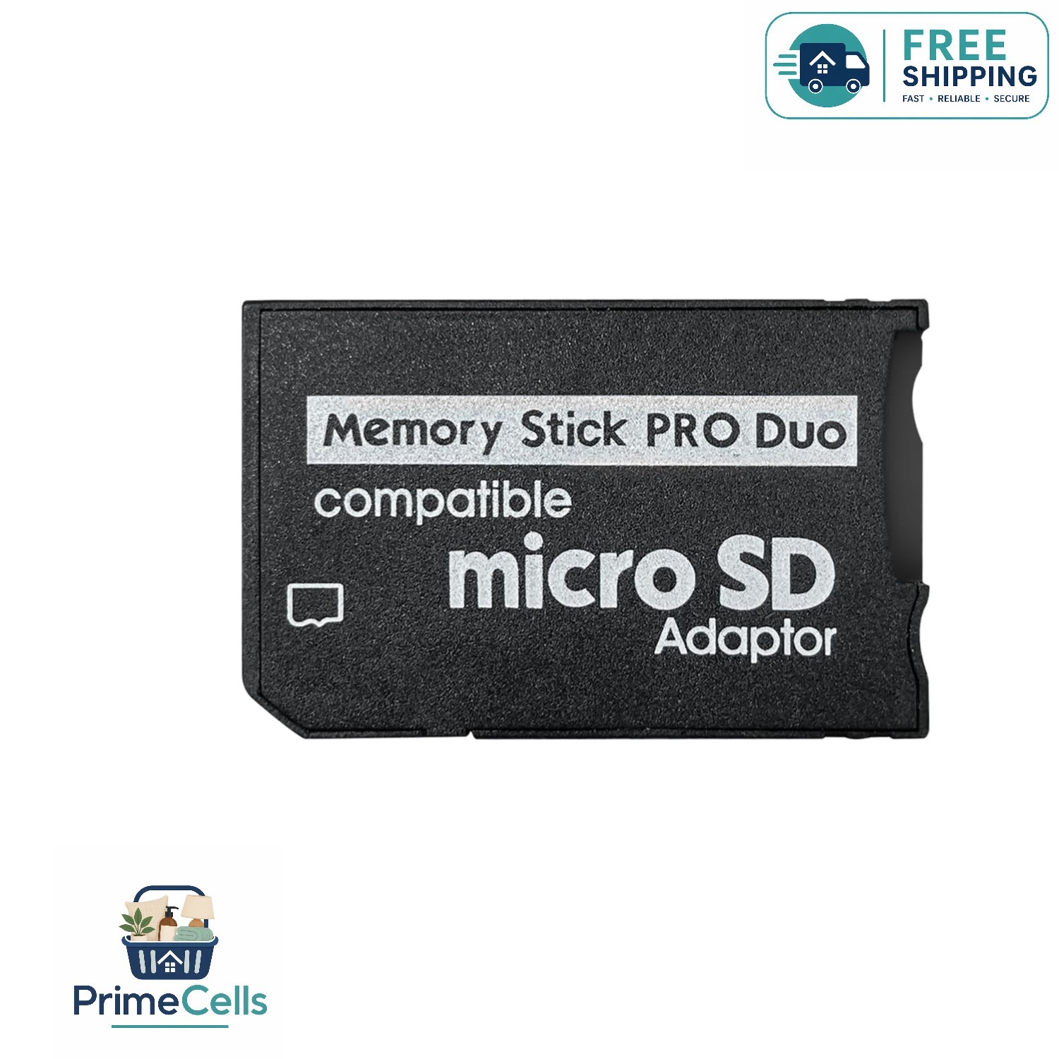 PSP Memory Stick PRO Duo Adapter - Expands 512GB Storage with Micro SD Support