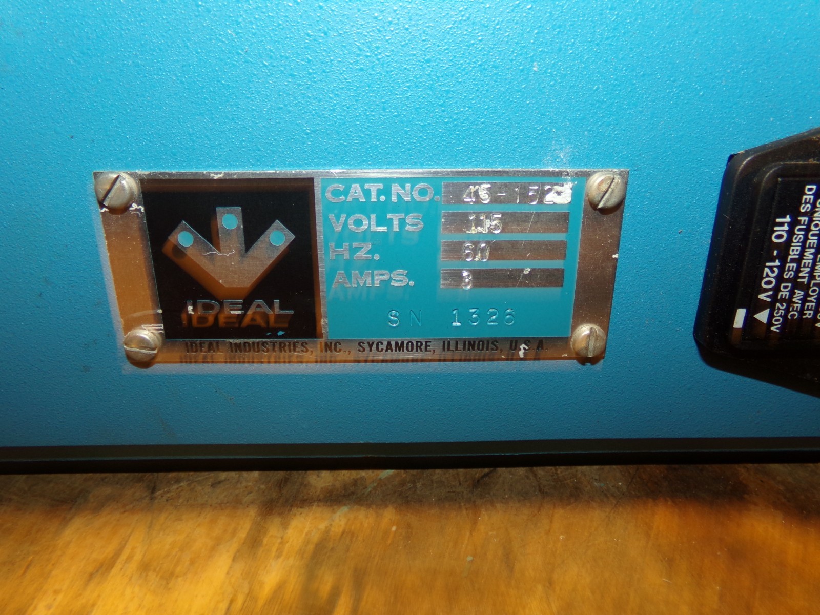 Ideal #45-152 Electric Wire Prepper Stripping Machine , Powers Up AS IS