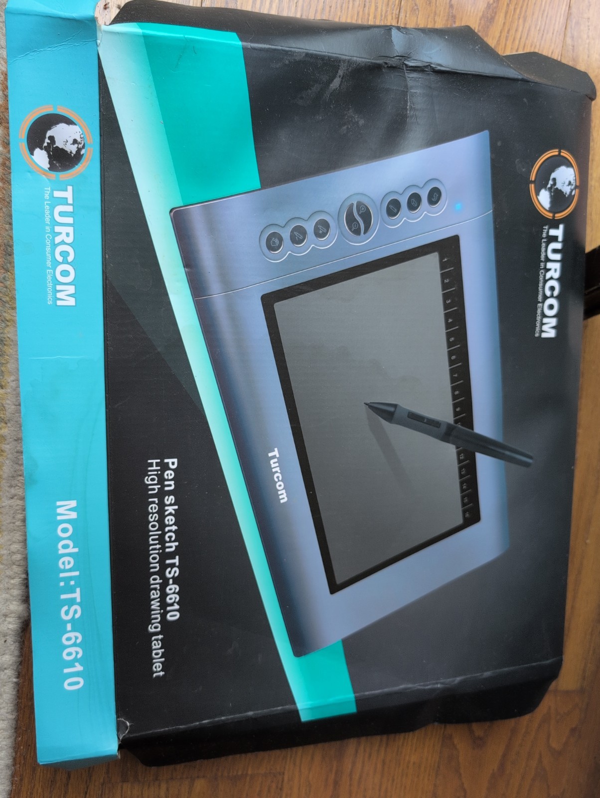 Turcom Drawing Tablet Pen Sketch TS-6610