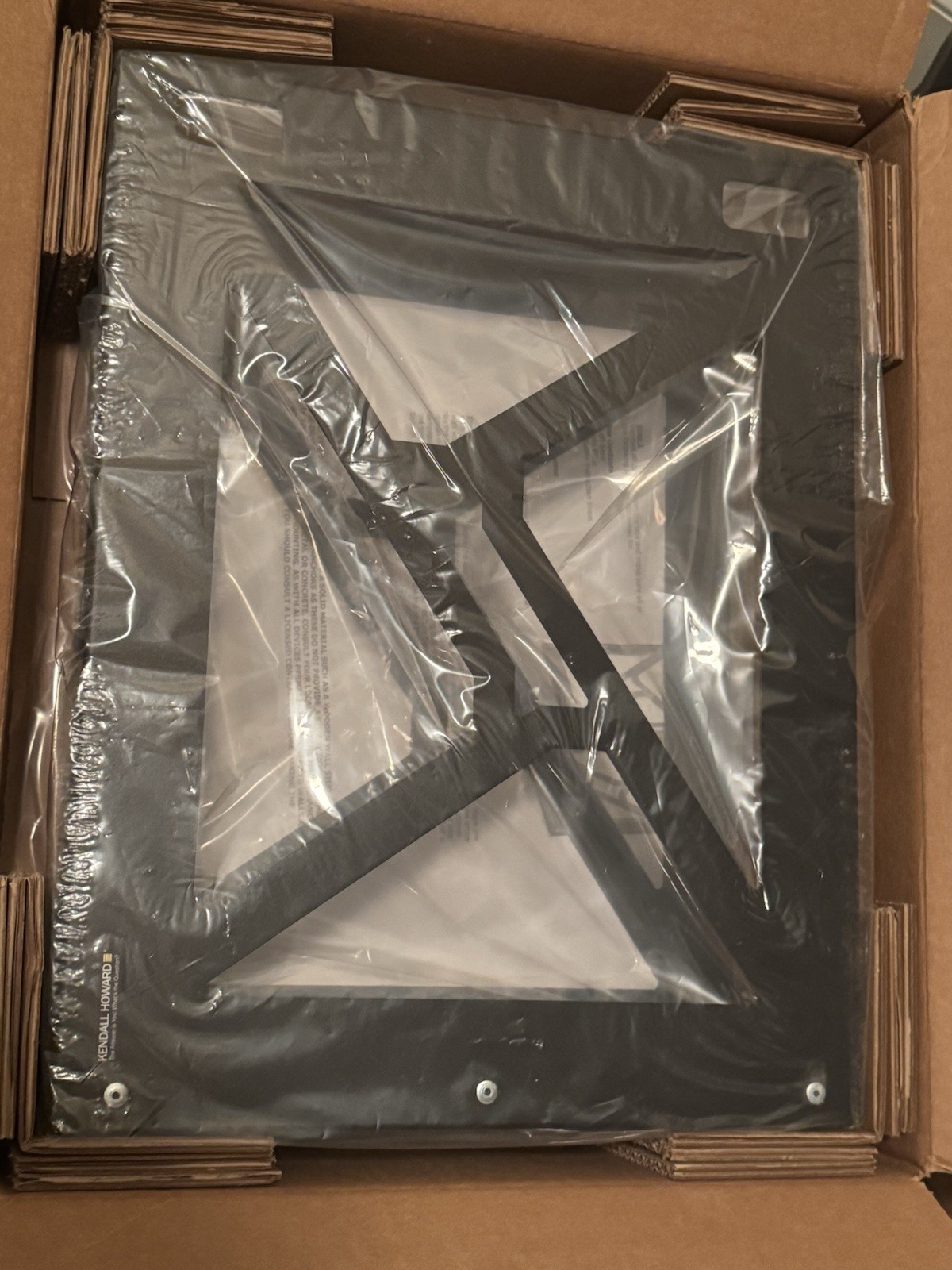 Kendall Howard 8U Wall Mount Rack  1915-3-001-08 -NEW!