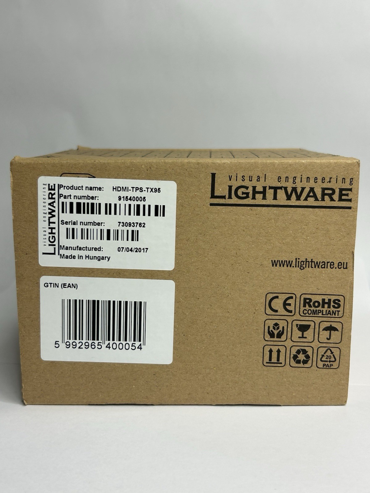 📡 LIGHTWARE HDMI-TPS-TX95 TPS Long Distance Transmitter NEW