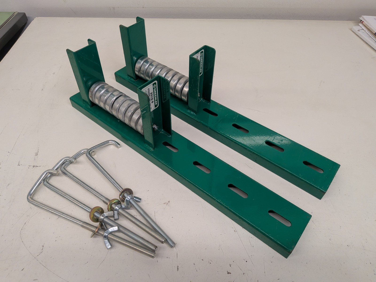 Greenlee 2018S Straight Cable Roller -set of 2