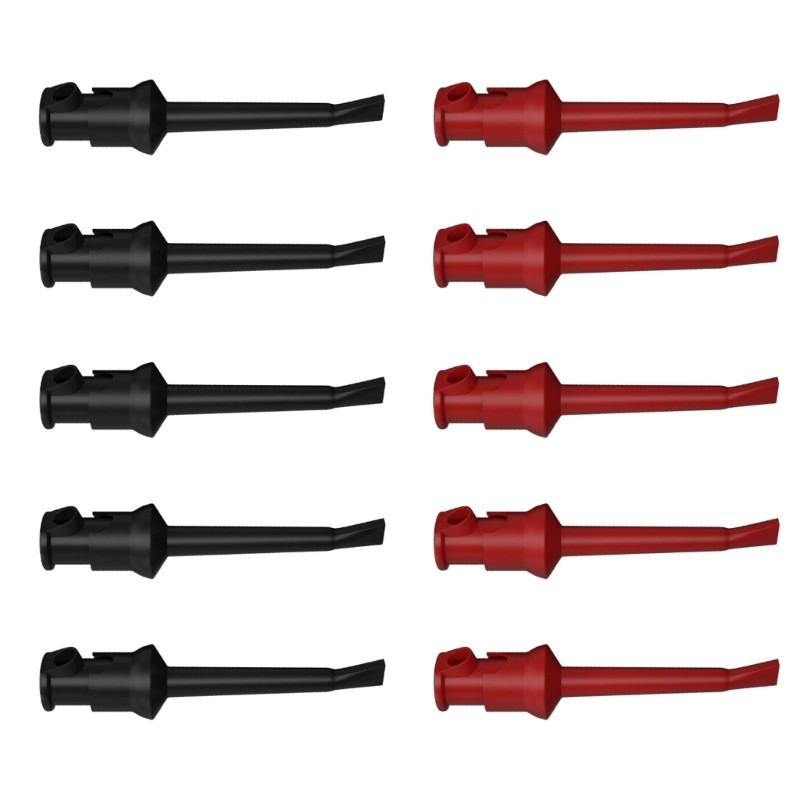 Grabber Probe for Electronic Component Testing Mini Hook Test Clip Test Leads