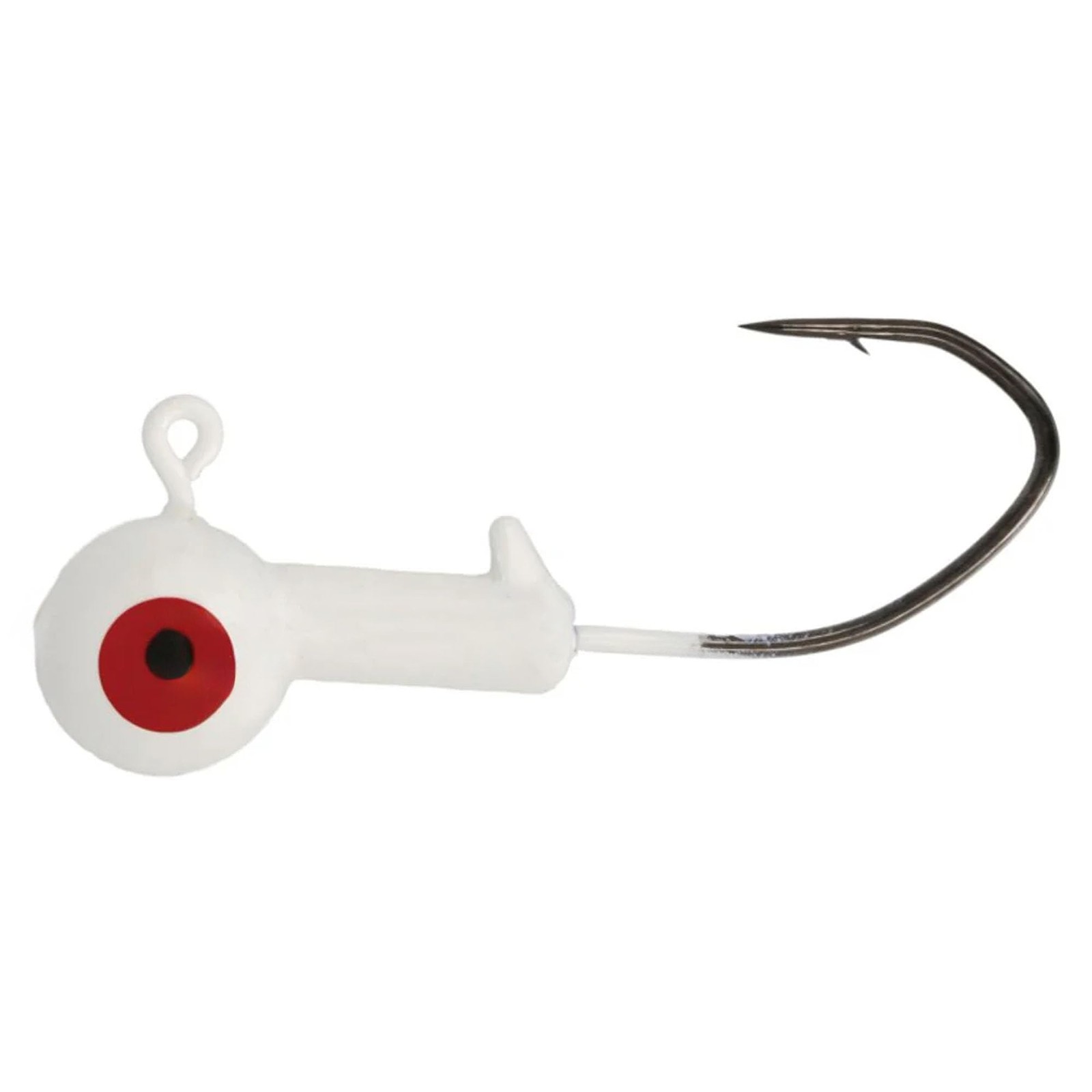 Eagle Claw Ls Pro-V Ball Head Jig 1/8 Oz White, One Size Size, Multi