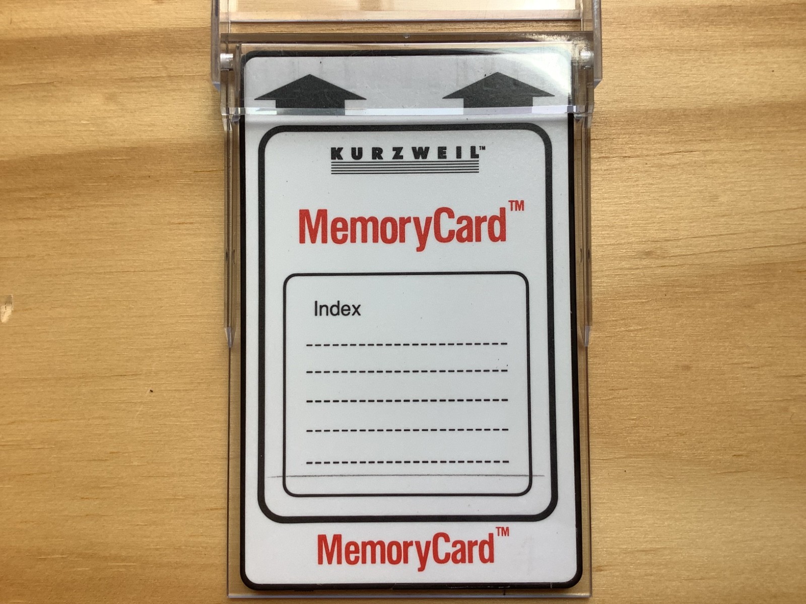 Kurzweil MC-1 Memory Card for MS-1 and MS-1A Sequencer