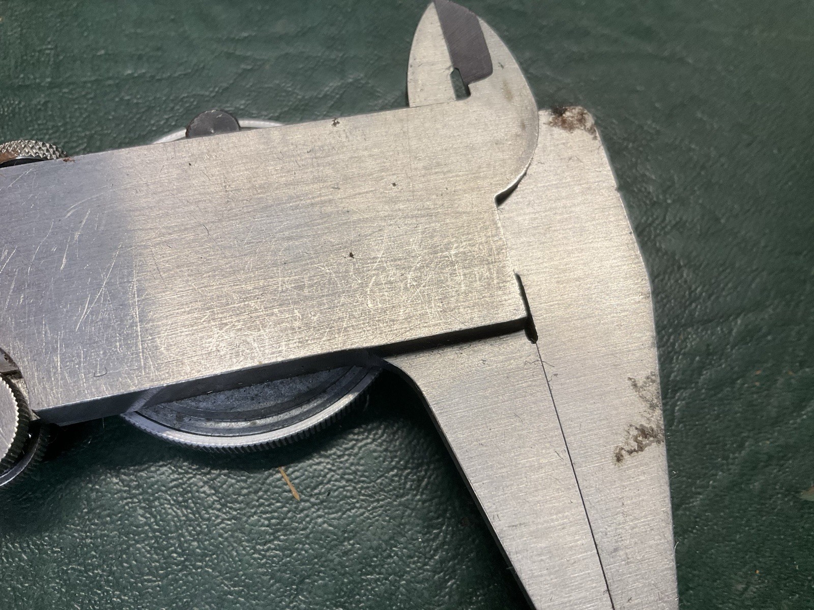 Vintage Helios Dial Caliper with Regular Jaws in Case ~ Germany
