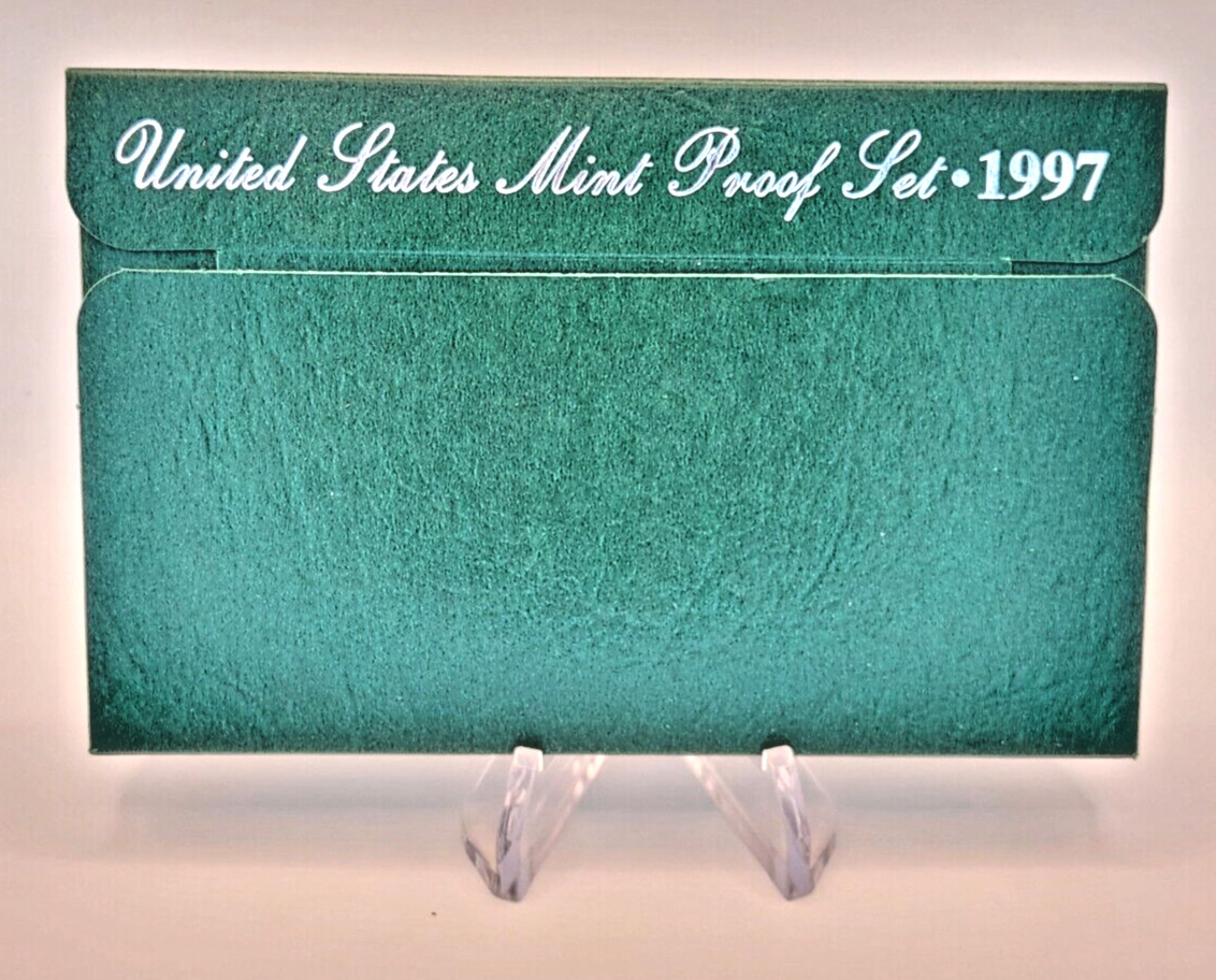 1997 United States Mint Proof Set (S)- five coins with COA