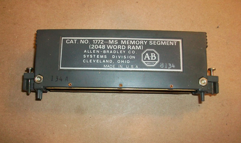 Allen Bradley 1772-MS Memory Segment