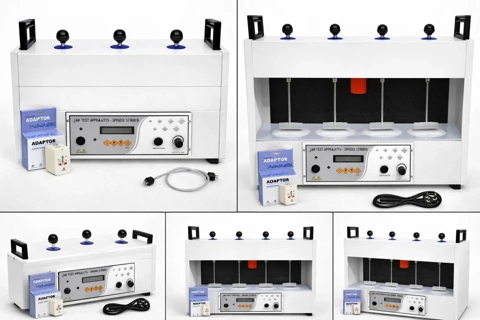 220V Flocculation Digital Jar Test Apparatus 4 Spindle SHIPPING