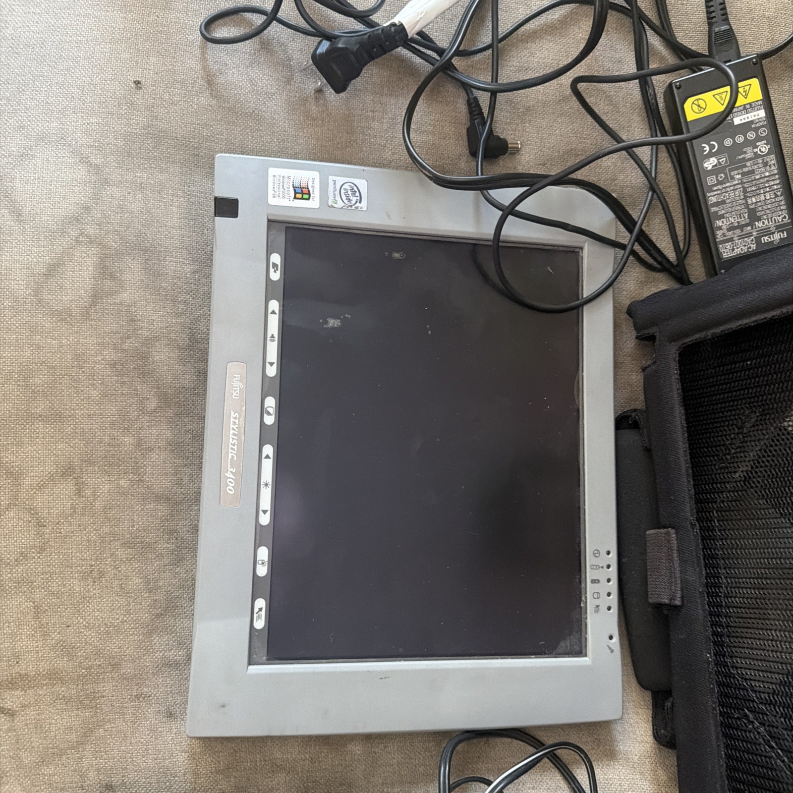 VINTAGE Fujitsu Stylistic 3400 Computer Touch Screen USED