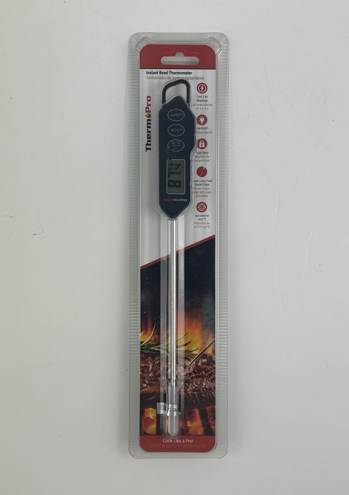 ThermoPro TP01HW LCD Grill/Meat Thermometer Model # TP01HW ( New)