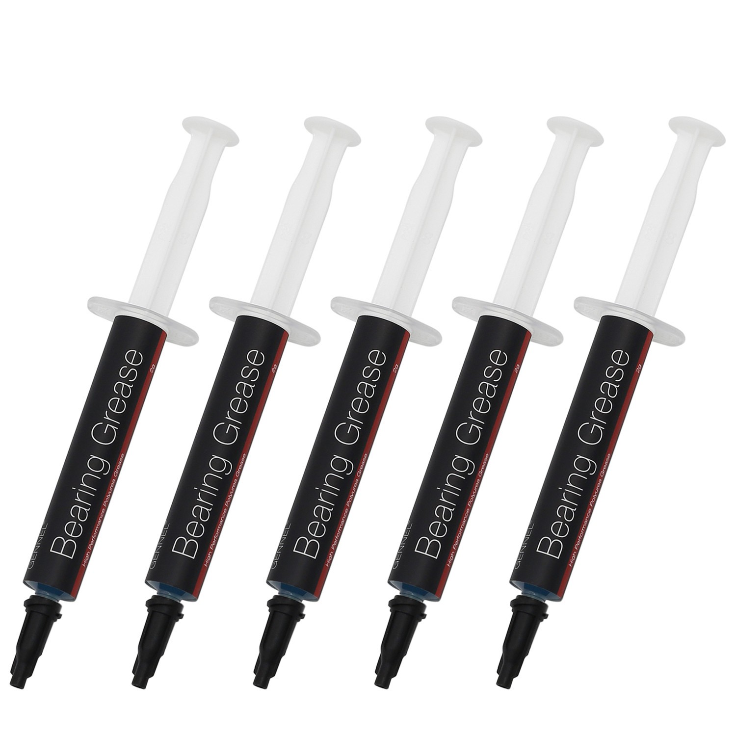 5 Tube 1.5ml Universal Lubricating Oil Spindle Bearing Grease PC Fans Motor Gear