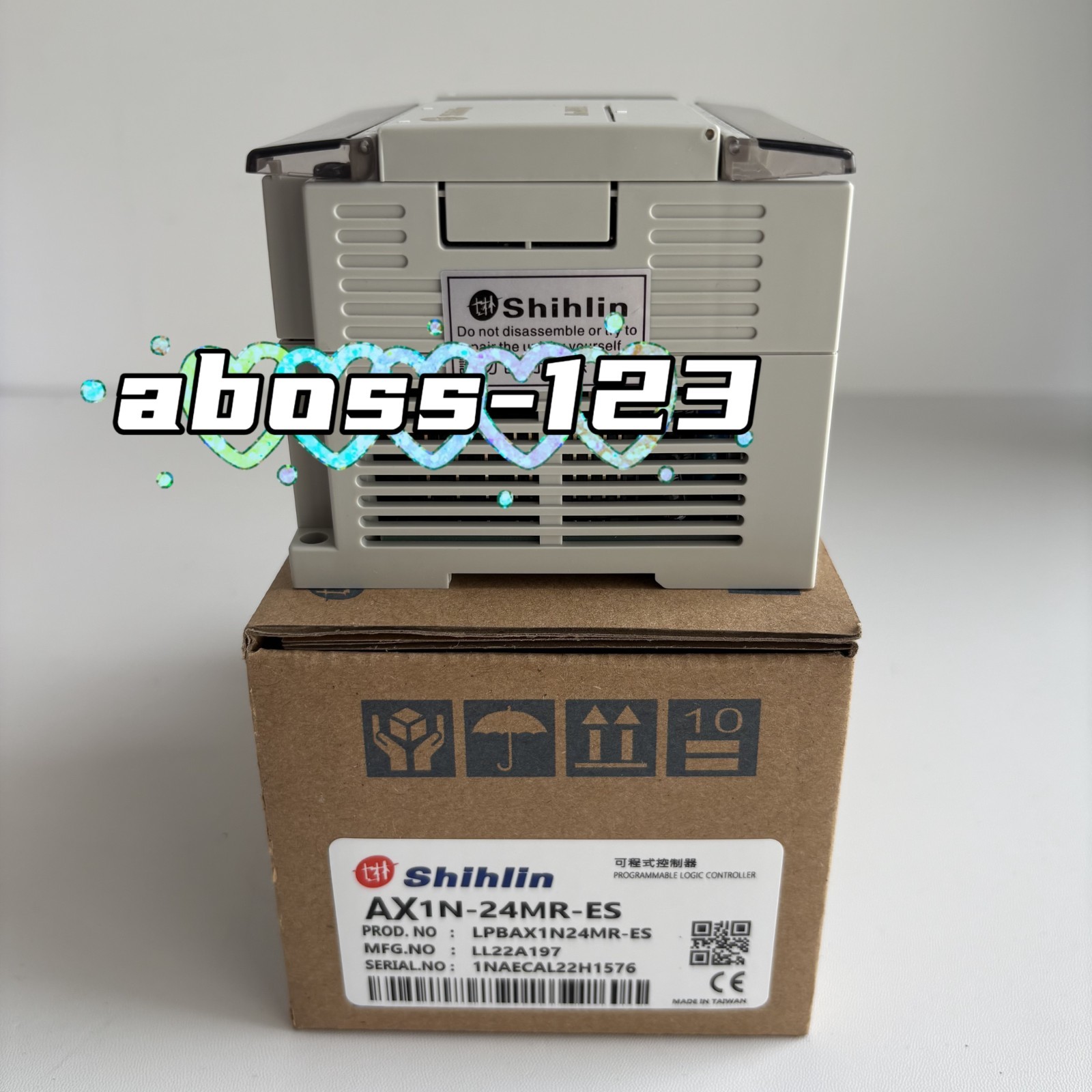Shihlin AX1N-24MR-ES PLC Module#1pcs New In Box