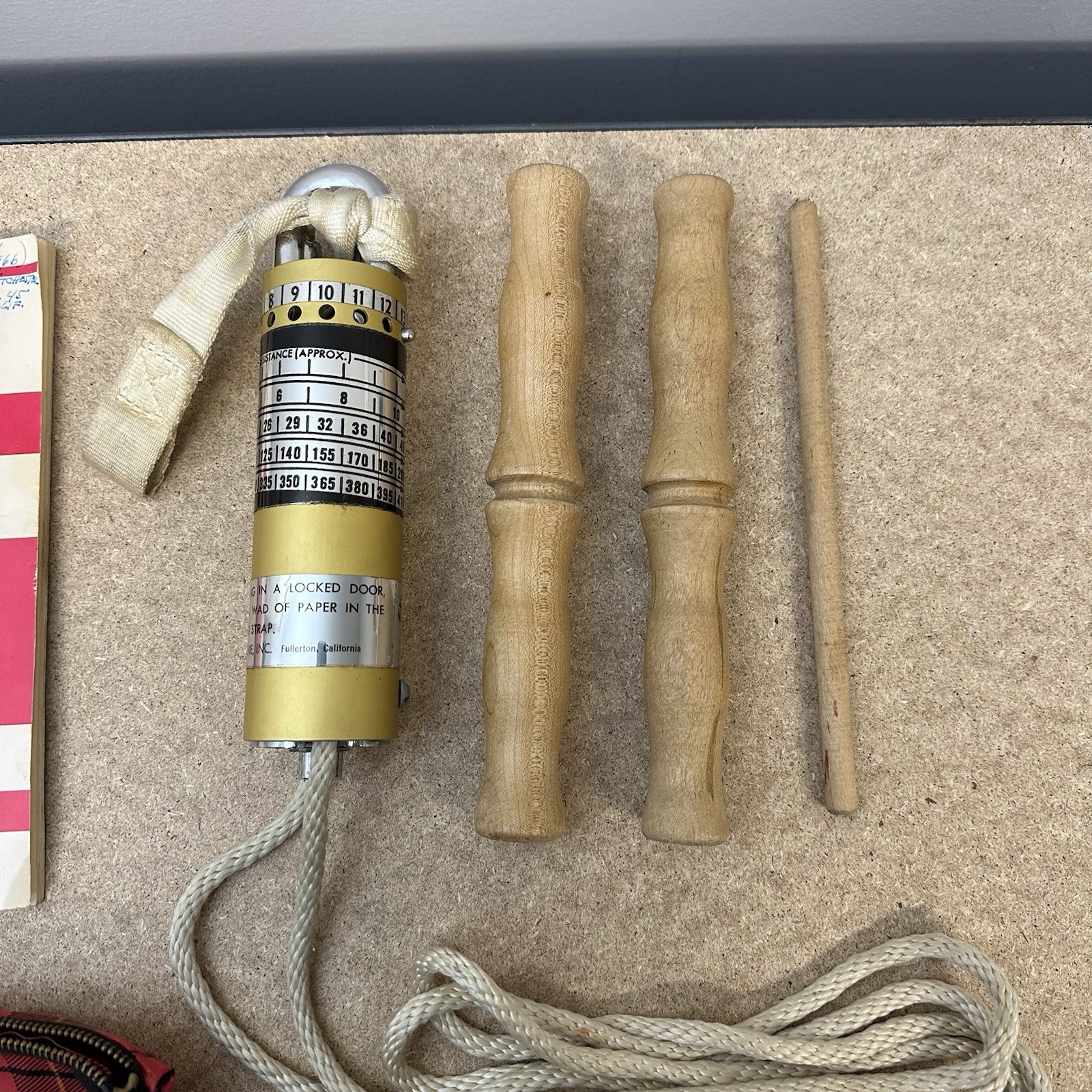 Vtg Exer-Genie Revolutionary Exerciser System W/ Carry Pouch Instructions