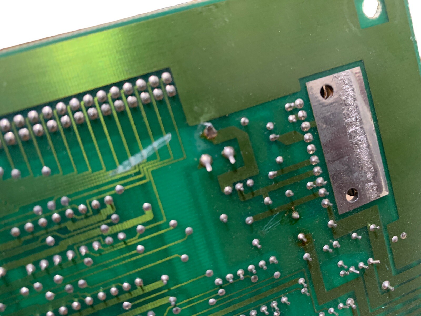 Vintage CAPCOM PCB Board Audio No. 09832 DAMAGED UNTESTED