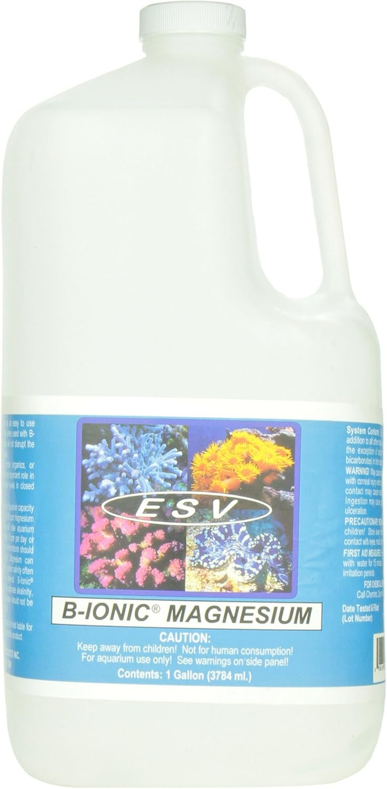B-Ionic Magnesium for Coral Reef Salt Water Aquariums, 1 Gallon
