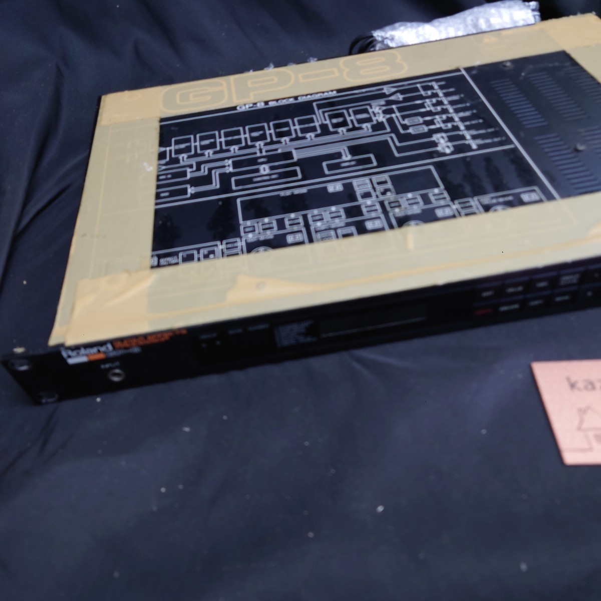 Roland GP-8 Guitar Effects Processor Multi Effects Rack Unit Tested Working