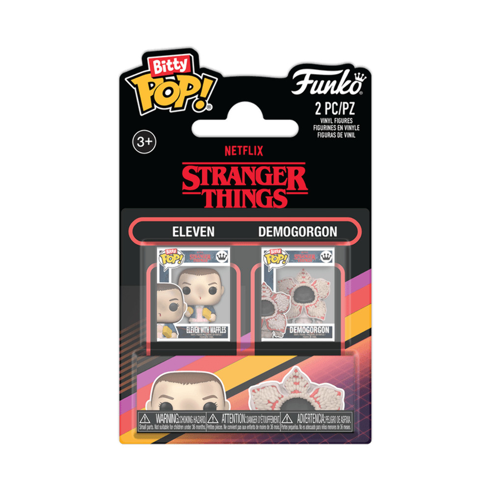 Stranger Things Bitty Pop! Eleven & Demogorgon 2-Pack