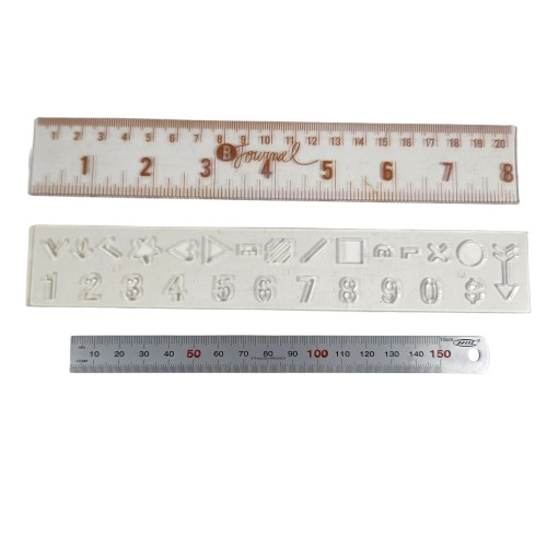 Lot of 3 Crafting Rulers