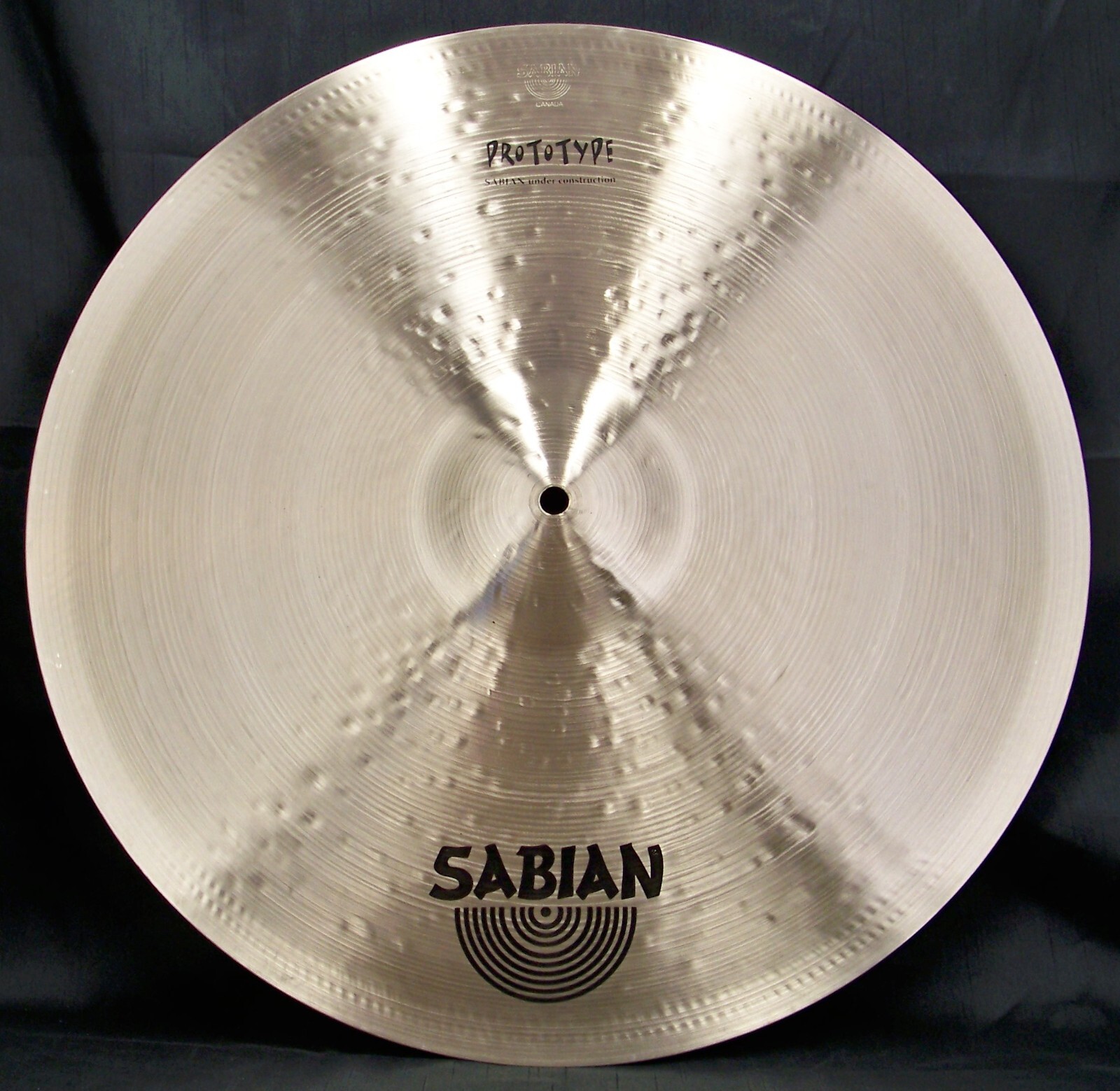 Sabian Prototype HH 20" Sound Control Ride Cymbal/New-Warranty/1842 Grams/RARE