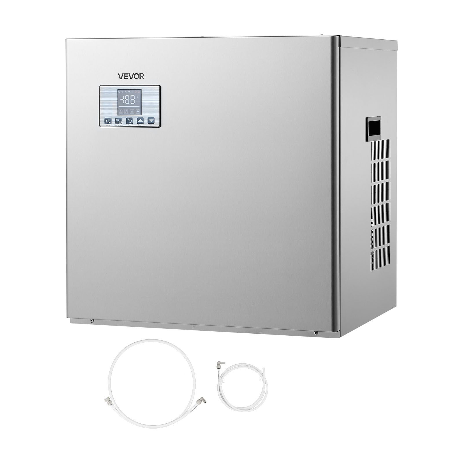 550lb/Day Commercial Ice Maker Head SS Self-Clean Adjustable